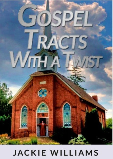 A Christian fiction book cover featuring a drawing of a quaint church. A figure stands at the church door with arms outstretched, evoking an unwelcoming gesture.