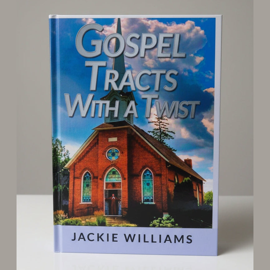 A Christian fiction book cover featuring a drawing of a quaint church. A figure stands at the church door with arms outstretched, evoking an unwelcoming gesture.